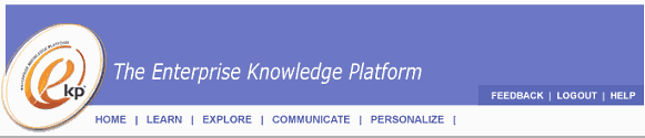 EKP Navigation Menu